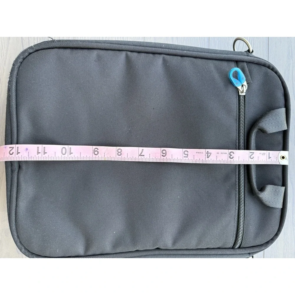 SOL Computer‎ iPad / Tablet Shoulder Messenger Bag Portfolio Case Black Nylon